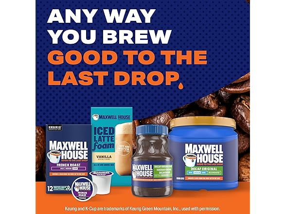 Maxwell House The Original Roast Decaf Medium Roast