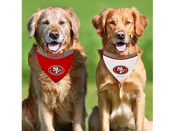 Pets First NFL Dog Tie Bandana Scarf Bib