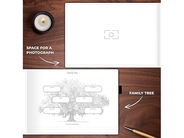 Funeral Guest Book 600 Entries Hardcover