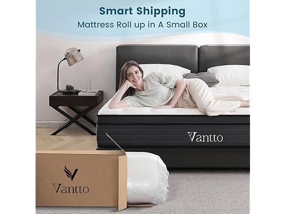Hybrid Memory Foam Bed in a Box