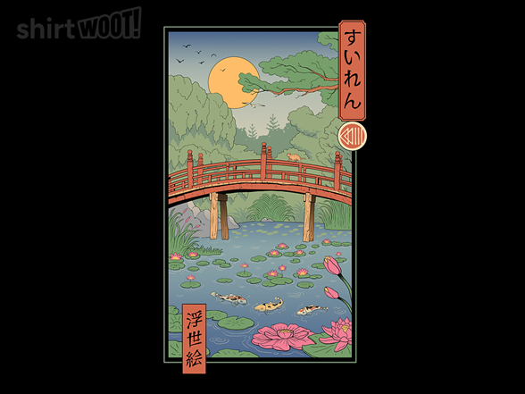 Water Lilies Ukiyo-e