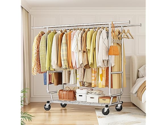 Raybee Clothes Rack Load 630LBS