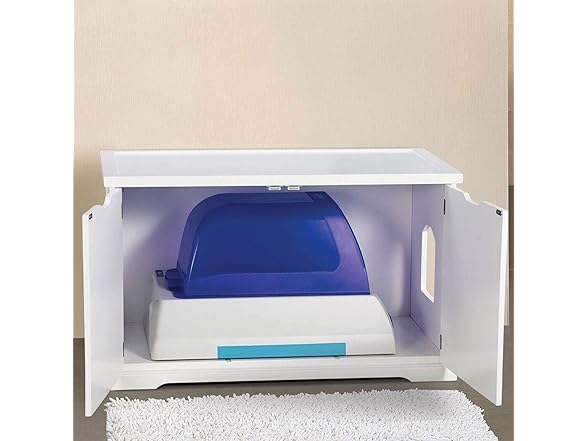 Merry Products Cat Washroom Bench, White