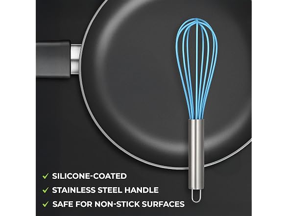 Freshware Silicone Whisk Set of 3