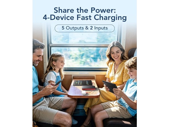 VEEKTOMX 20000mAh Power Bank w/ Cables
