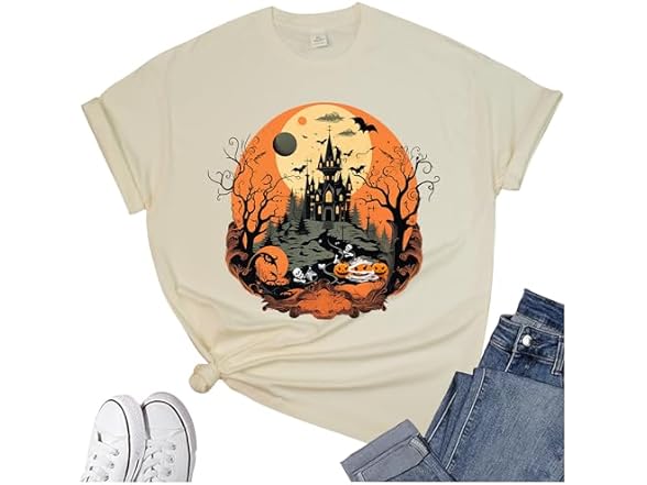 ADIAOA Women's Halloween Shirt