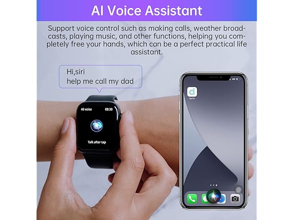 1.9" Smart Watch for Android & iOS