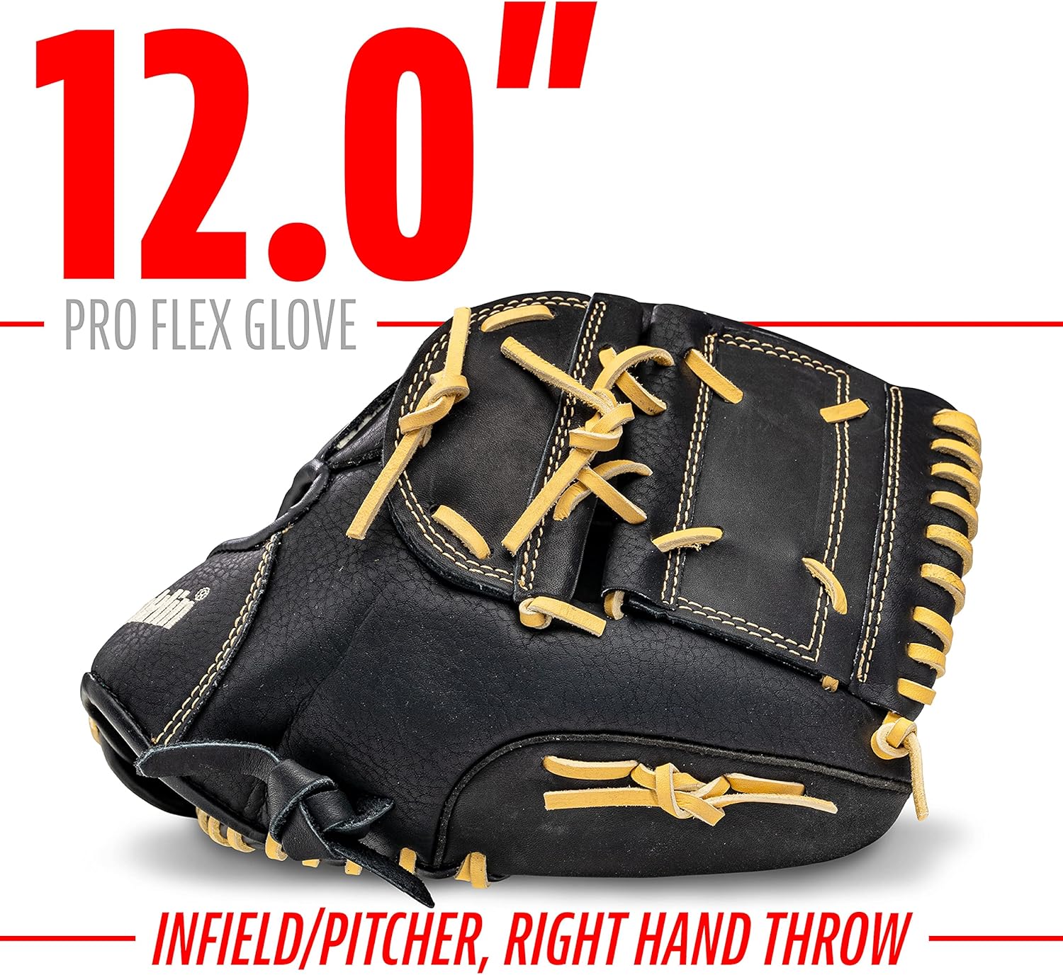 Franklin Sports Baseball Glove - Proflex Adult Baseball + Softball Glove - Gallery 15
