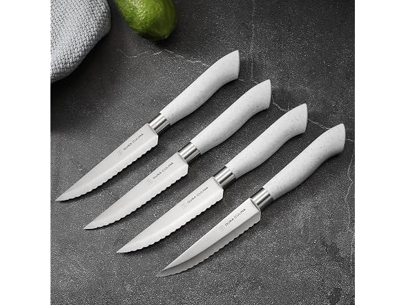 Eco-Friendly 8Pc Micro Serrated Steak Knife Set