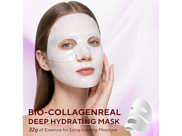 Nityrliv 4 Pack Collagen Face Mask