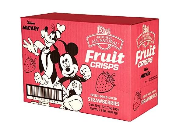 1PK Brothers All Natural Disney Freeze Dried Fruit