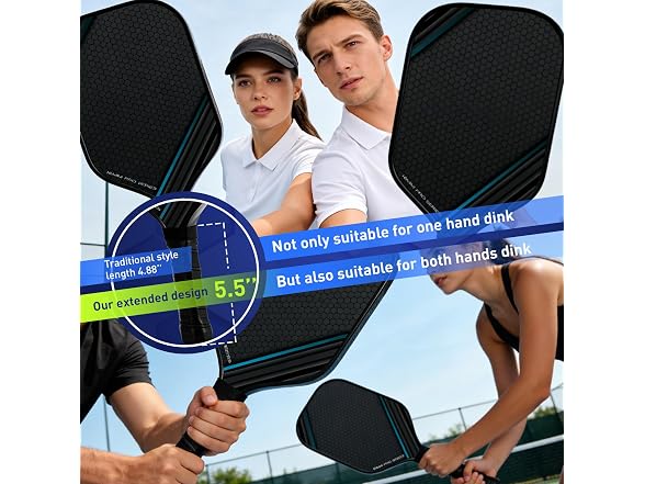 Pro Pickleball Paddles Set of 2