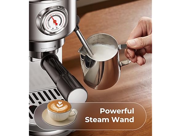 Espresso Machine with Milk Frother