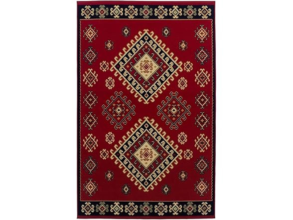Superior Southwestern Santa Fe Area Rug