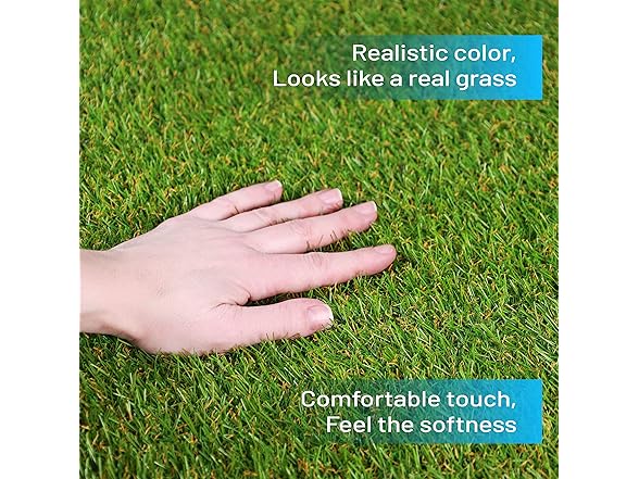 Superior Artificial Grass Synthetic Lawn Indoor/ Outdoor Turf Area Rug