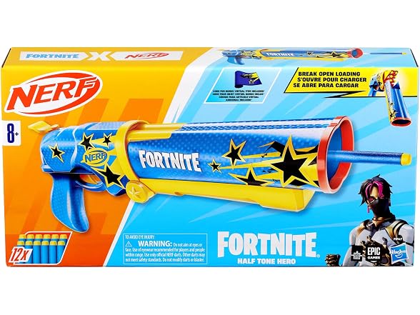 Nerf Fortnite Half Tone Hero Blaster