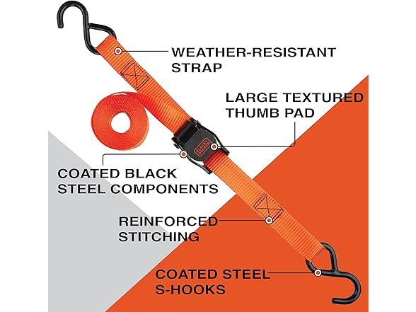 BLACK+DECKER BLACK+DECKER BDX1022 Black/Orange 6-Piec