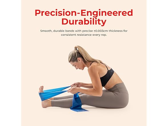 Sunny Health & Fitness 5-Level Resistance Band Set