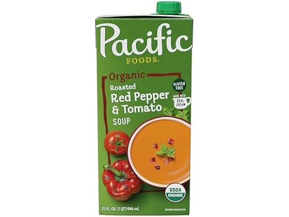 Pacific Foods Organic Red Pepper and Tomato Soup