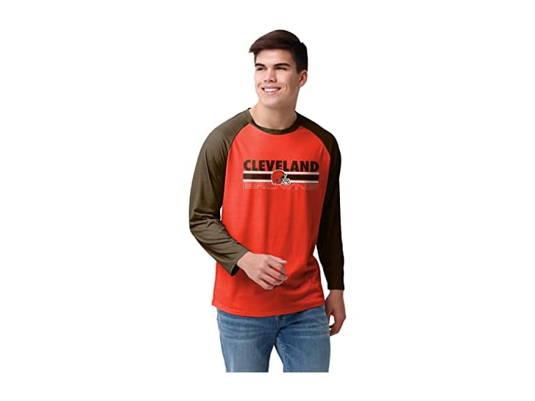 BROWNS Team Logo Raglan Shirt (L)