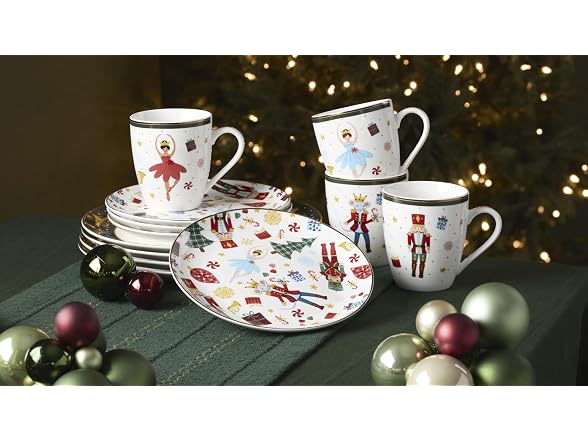 Lenox Nutcracker Ballet 12-PC Dinnerware Set f - Gallery 3