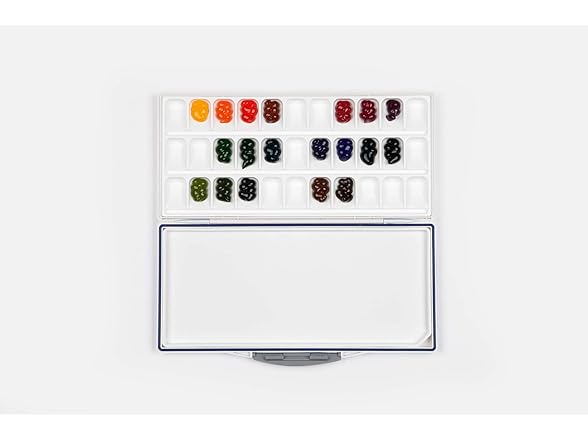Mijello : Folding Plastic Palette 24 BLUE