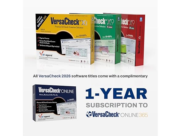 VersaCheck X9 Professional 2026 – 20 Users + VersaCheck ONLINE Pro - Gallery 5