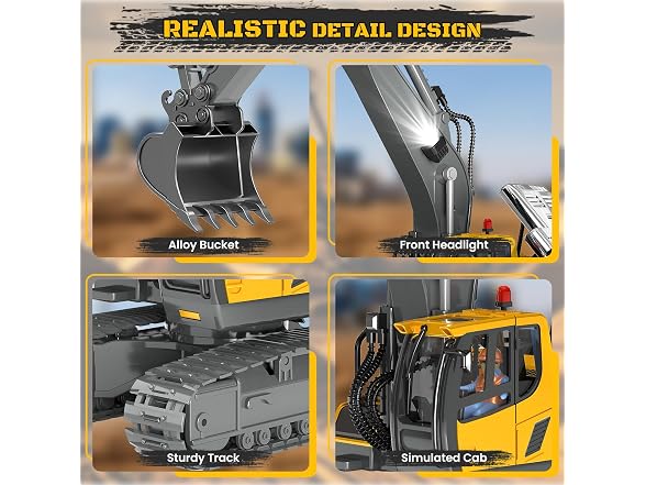 Remote Control Excavator Toy