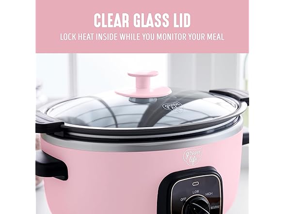 GreenLife 3.5QT Slow Cooker