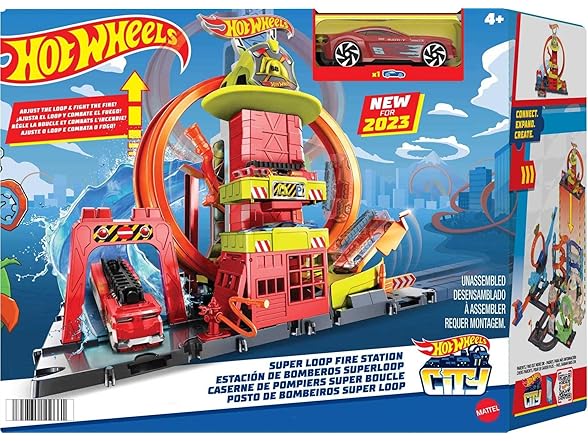 Hot Wheels City with 1 Toy Car