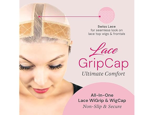 MILANO COLLECTION Lace Wig Grip Cap for Women