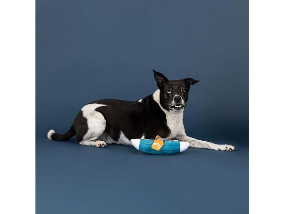 Fringe Studio Go with the Flow Plush Dog Toy, Kayak