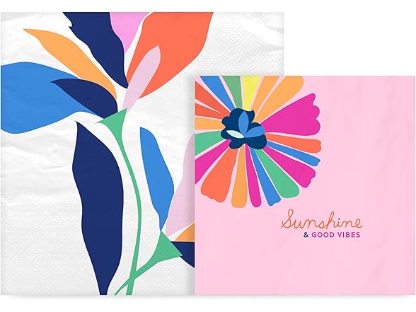 Hallmark Paper Party Plates and Napkins