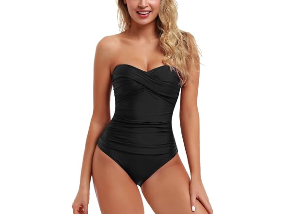 Hilor Women (16) Tummy Control One Piece Swimsuit