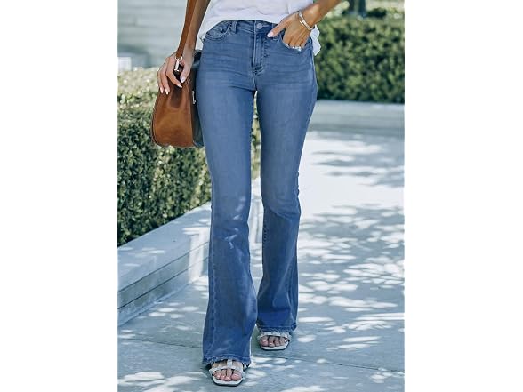 Sidefeel Women (8) Flare Jeans Bell Bottom Pants
