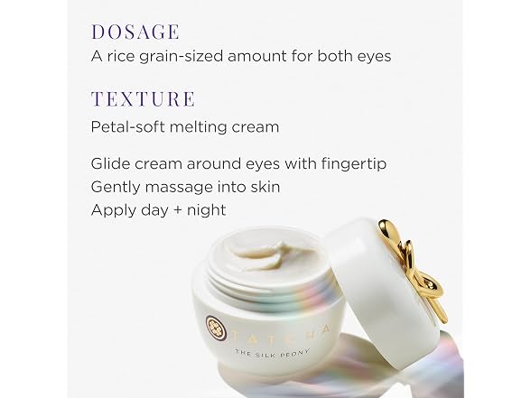 Tatcha Tatcha The Silk Peony Eye Cream, 0.5 oz