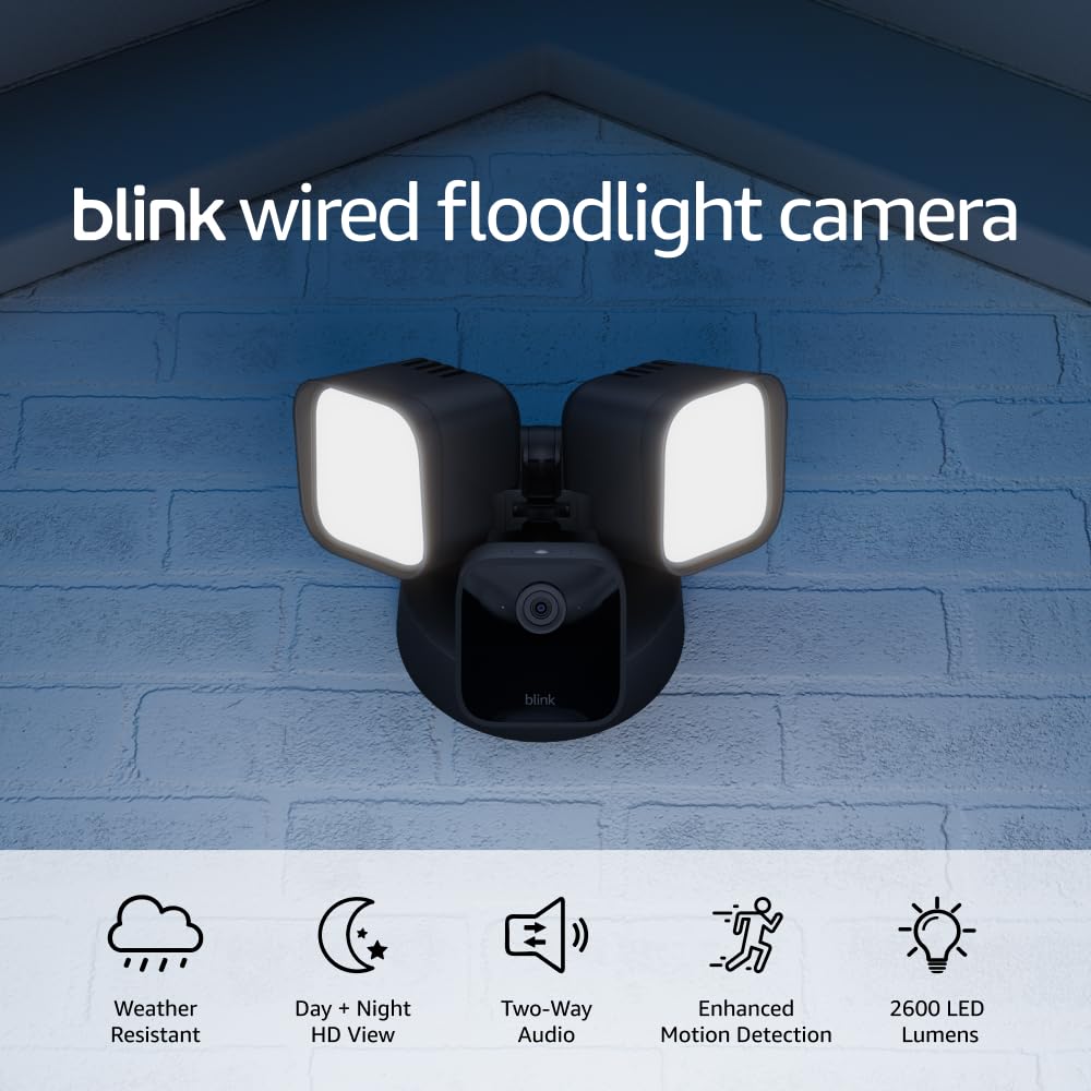 Blink Wired Floodlight Camera  (1st Gen) – Smart security camera - Gallery 13