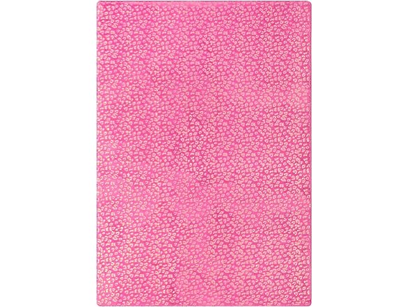 Juicy Couture Metallic Leopard Foil Print Area Rug
