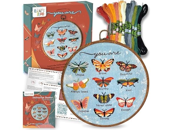 CRAFTILOO Embroidery Kit