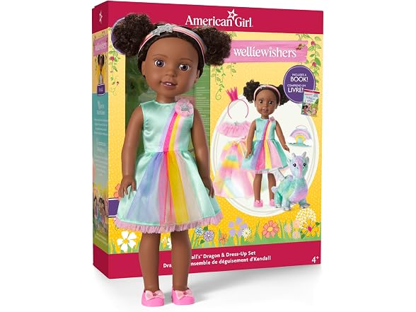 American Girl WellieWishers 14.5-inch Kendall Doll Playset