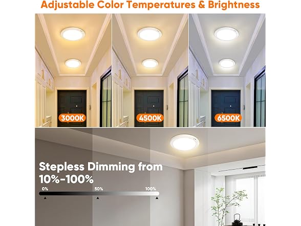 Bairth Motion Sensor Ceiling Light - Gallery 6