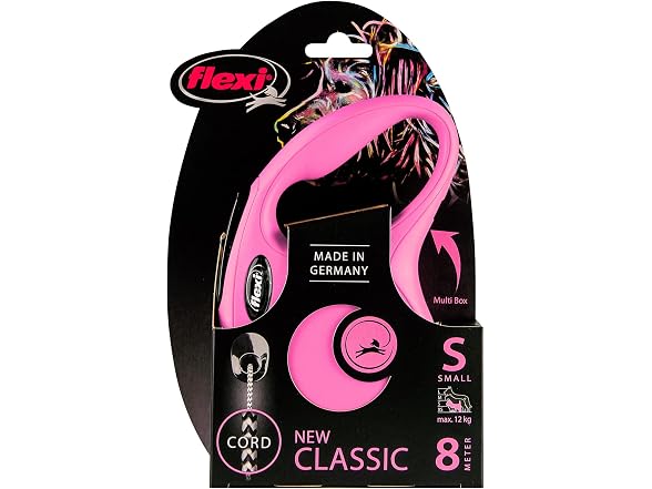 Flexi Roll-Leash New Classic S Rope 8 M Blue 
