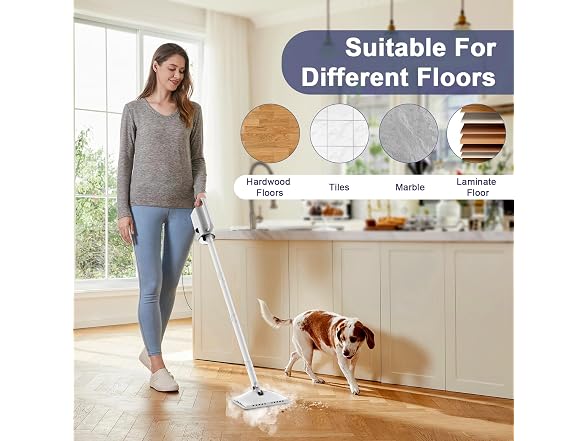 ACHTFACH 1200W Rotated Steam Cleaner