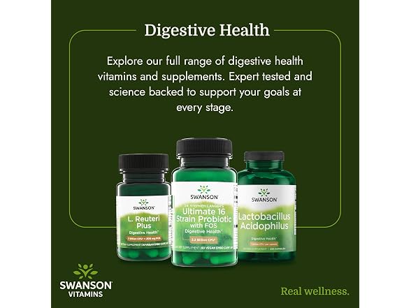 Swanson 16-Strain Probiotic 60 Caps