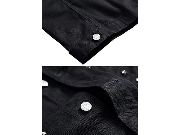 LifeHe Men (L) Sleeveless Lapel Punk Zipper Jacket
