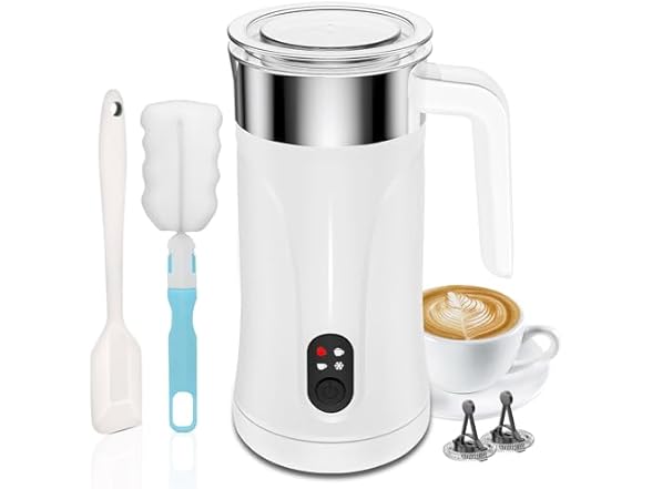 4-in-1 Milk Frother and Steamer