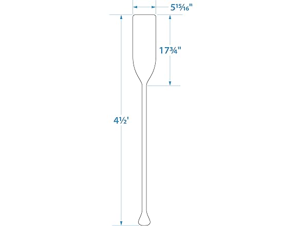 Seachoice 4.5 Ft. Wood Paddle