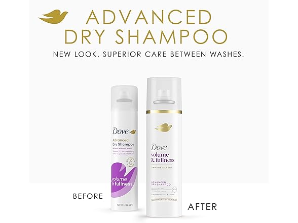 (2 Pack) Dove Dry Shampoo 2 Count