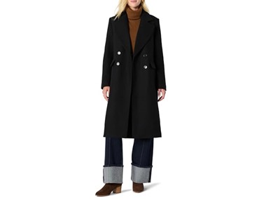 $29.99, Was $99.90, 69% Off! Amazon Essentials Womens Wool Blend Longline Coat dealfomo