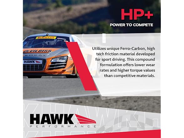 Hawk Performance HB712N.680 HP Plus Crossover Pads